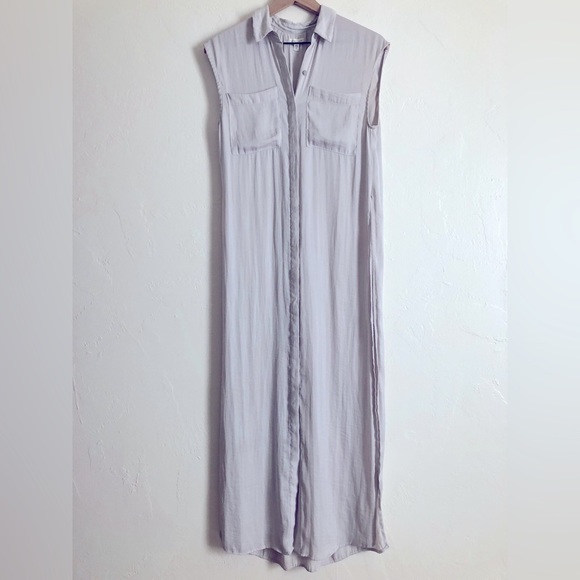Urban Outfitters Light Gray Maxi Dress - Picture 1 of 9